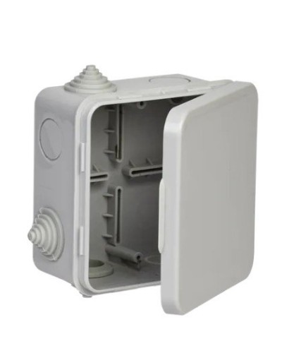 Коробка КМ 100х100х50 GENERICA (UKO31-100-100-050-K03-54G). Коробка распаячная для открытой проводки. GENERICA в Ярославле