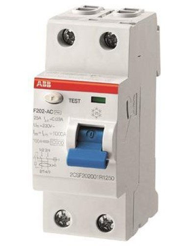 F202 AC-40/0,03 (2CSF202001R1400). Выключатель дифференциального тока (УЗО). ABB в Ярославле