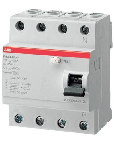 FH204 AC-40/0,03 (2CSF204004R1400). Выключатель дифференциального тока (УЗО). ABB в Ярославле