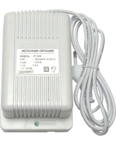 AT-12/50 (белый). Блок питания стабилизированный. AccordTec в Ярославле