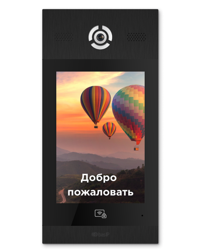 AA-14FB BLACK. Вызывная панель подъездного IP-домофона. BAS-IP в Ярославле