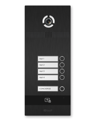 BI-04FB BLACK. Вызывная панель IP-домофона. BAS-IP в Ярославле