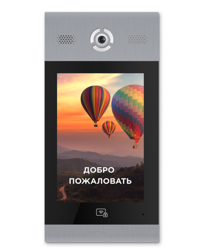 AA-14FB SILVER. Вызывная панель подъездного IP-домофона. BAS-IP в Ярославле