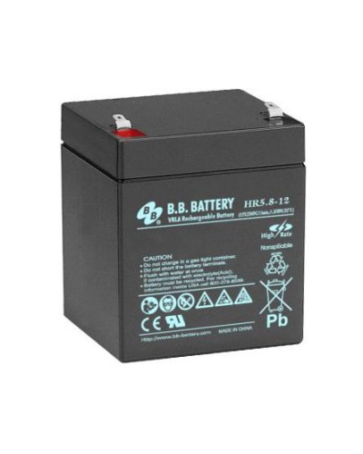 B.B. Battery HR 5.8-12. Аккумулятор герметичный свинцово-кислотный. B.B. Battery в Ярославле