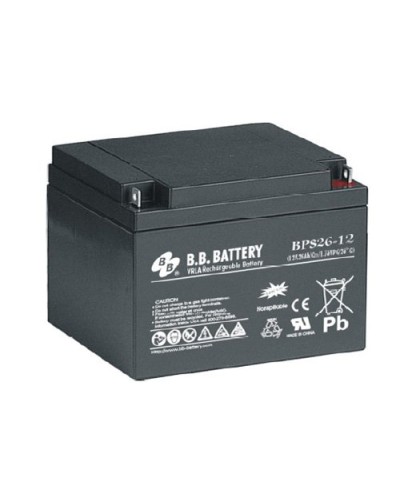 B.B. Battery BPS 26-12: Аккумулятор герметичный свинцово-кислотный в Ярославле