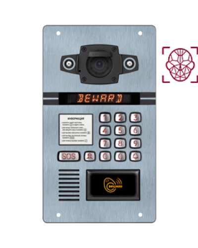DKS15135 (2Мп, 2.1мм). Вызывная панель подъездного IP-домофона. Beward в Ярославле