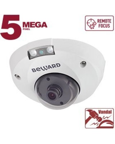 B5320DMR (16мм). Видеокамера IP купольная. Beward в Ярославле