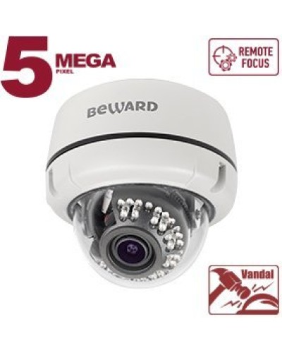 B5350DVZ (2.7-13.5мм). Видеокамера IP купольная. Beward в Ярославле