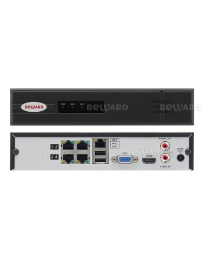 BK0104H2-P4. IP-видеорегистратор 4-канальный. Beward в Ярославле