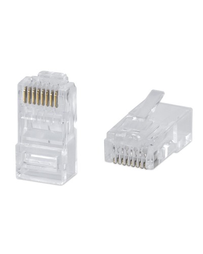8P8C-C6(1.20)-FC (100 шт) (11081c). Разъем RJ-45. CABEUS в Ярославле
