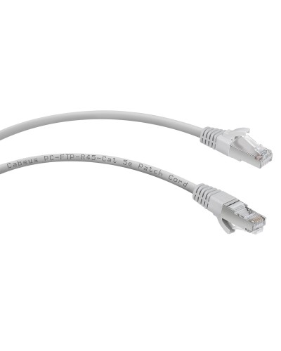 PC-FTP-RJ45-Cat.5e-1m (7262c), серый. Патч-корд медный. CABEUS в Ярославле