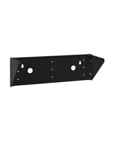 NC-3U-V-BK (12025c). Кронштейн настенный вертикальный 19 3U, цвет черный. CABEUS в Ярославле