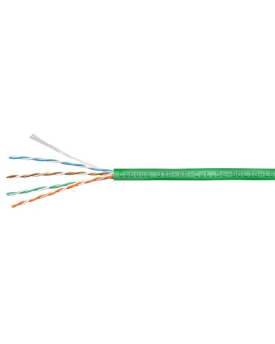 UTP-4P-Cat.5e-SOLID-LSZH-GN (9779c). Кабель «витая пара» (LAN) для структурированных систем связи. CABEUS в Ярославле