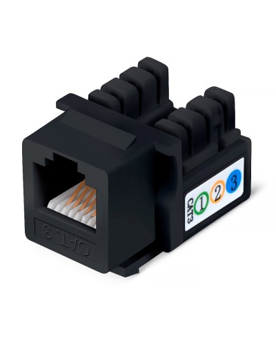 KJ-RJ12-90-BK (9481c): Вставка Keystone Jack в Ярославле