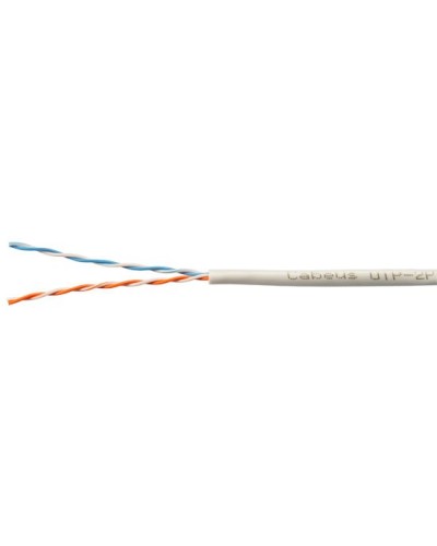 UTP-2P-Cat.5e-SOLID-LSZH-GY-100 (11063c-5). Кабель «витая пара» (LAN) для структурированных систем связи. CABEUS в Ярославле