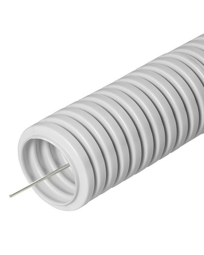 FCPL-32-PVC-025-1-GY (11230c): Труба гофрированная гибкая, лёгкая с протяжкой в Ярославле
