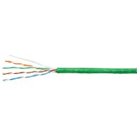 UTP-4P-Cat.5e-SOLID-LSLTx-GN-100 (10990c-5). Кабель «витая пара» (LAN) для структурированных систем связи. CABEUS