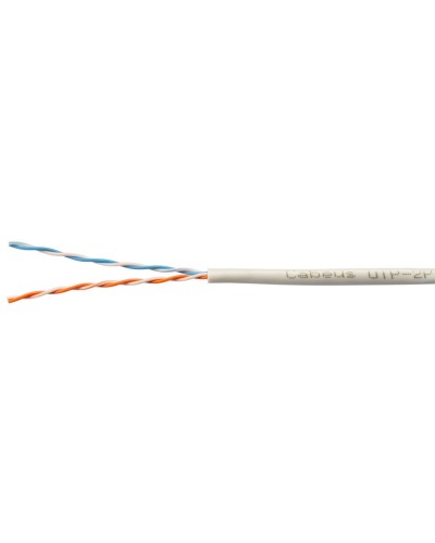 UTP-2P-Cat.5e-SOLID-GY-500 (11212c). Кабель «витая пара» (LAN) для структурированных систем связи. CABEUS в Ярославле