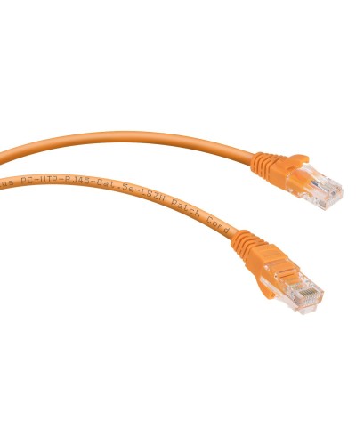 PC-UTP-RJ45-Cat.5e-0.15m-OR-LSZH (9518c), оранжевый. Патч-корд медный. CABEUS в Ярославле