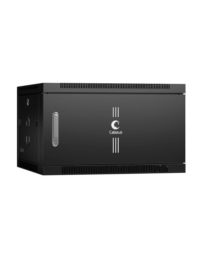 SH-05F-6U60/45m-BK (8599c). Шкаф телекоммуникационный 19 настенный 6U. CABEUS в Ярославле