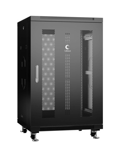 ND-05C-18U60/100-BK (8531c). Шкаф телекоммуникационный 19 напольный 18U. CABEUS в Ярославле