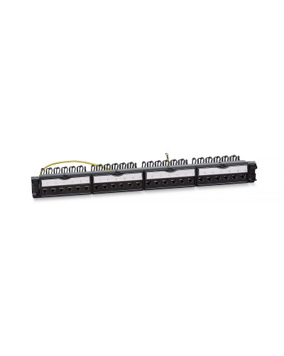 PL-24-KJ-RJ45-Cat.6-SH-180T (11833c): Патч-панель 19" (1U), 24 порта RJ-45, категория 6, полностью экранированная в Ярославле