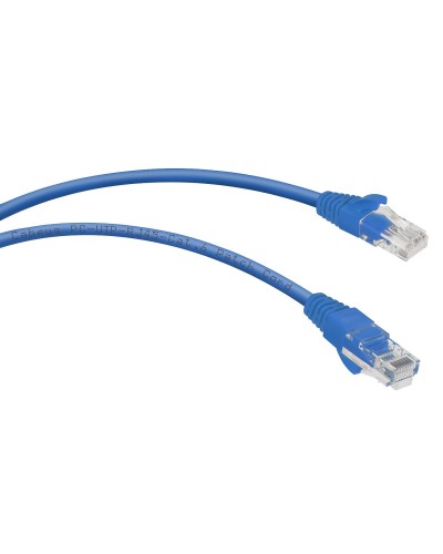 PC-UTP-RJ45-Cat.6-0.3m-BL (8675c), синий. Патч-корд медный. CABEUS в Ярославле