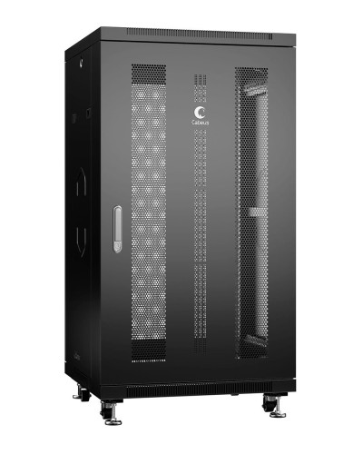 ND-05C-22U60/60-BK (8549c). Шкаф телекоммуникационный 19 напольный 22U. CABEUS в Ярославле