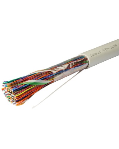 UTP-100P-Cat.3-IN (7284c). Кабель «витая пара» (LAN) для структурированных систем связи. CABEUS в Ярославле