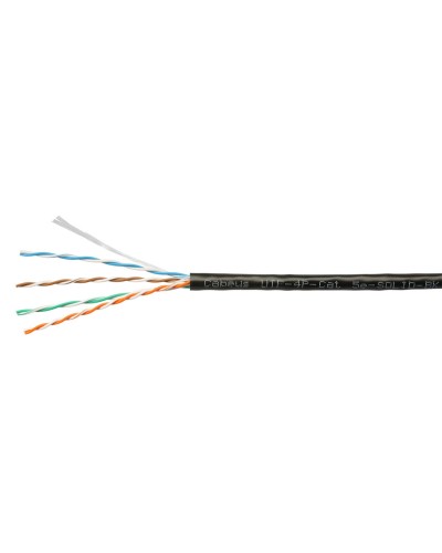 UTP-4P-Cat.5e-SOLID-LSZH-BK-100 (9781c-5). Кабель «витая пара» (LAN) для структурированных систем связи. CABEUS в Ярославле
