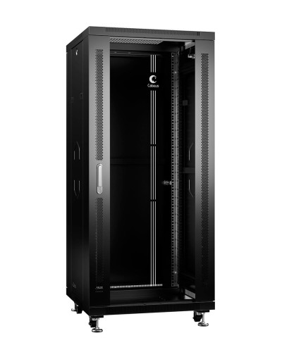 SH-05C-27U60/80-BK (8573c). Шкаф телекоммуникационный 19 напольный 27U. CABEUS в Ярославле