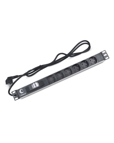 PDU-6P-B-2EU (7292c). Блок розеток 19. CABEUS в Ярославле