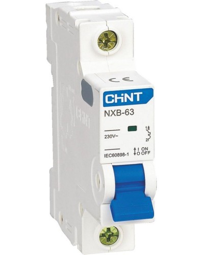 NXB-63S (R) 1п C 1А 4.5кА CHINT 296704. Автоматический выключатель. CHINT в Ярославле