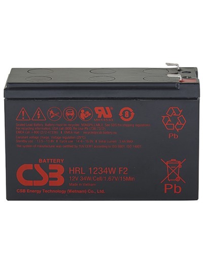CSB HRL 1234W FR. Аккумулятор герметичный свинцово-кислотный. CSB в Ярославле