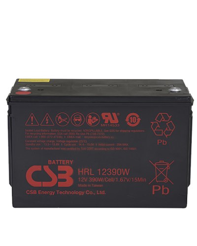 CSB HRL 12390W. Аккумулятор герметичный свинцово-кислотный. CSB в Ярославле