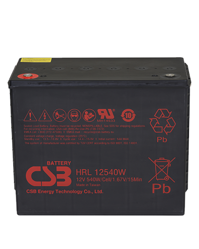 CSB HRL 12540W FR. Аккумулятор герметичный свинцово-кислотный. CSB в Ярославле