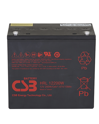 CSB HRL 12200W FR. Аккумулятор герметичный свинцово-кислотный. CSB в Ярославле