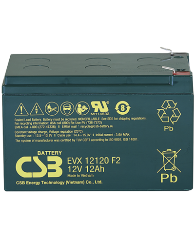 CSB EVX 12120. Аккумулятор герметичный свинцово-кислотный. CSB в Ярославле