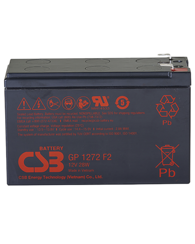 CSB GP 1272(25W). Аккумулятор герметичный свинцово-кислотный. CSB в Ярославле