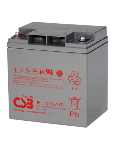 CSB HRL 12110W FR. Аккумулятор герметичный свинцово-кислотный. CSB в Ярославле