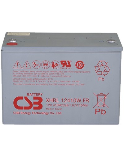 CSB XHRL 12410W FR. Аккумулятор герметичный свинцово-кислотный. CSB в Ярославле