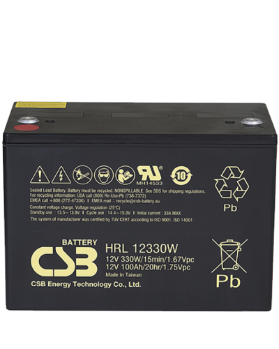 CSB HRL 12330W FR. Аккумулятор герметичный свинцово-кислотный. CSB в Ярославле