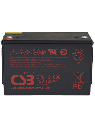 CSB GPL 121000. Аккумулятор герметичный свинцово-кислотный. CSB в Ярославле