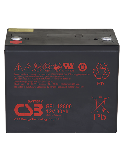 CSB GPL 12800. Аккумулятор герметичный свинцово-кислотный. CSB в Ярославле