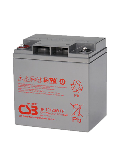 CSB HR 12120W FR. Аккумулятор герметичный свинцово-кислотный. CSB в Ярославле