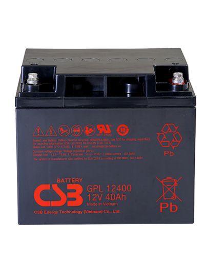 CSB GPL 12400. Аккумулятор герметичный свинцово-кислотный. CSB в Ярославле