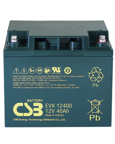CSB EVX 12400. Аккумулятор герметичный свинцово-кислотный. CSB в Ярославле