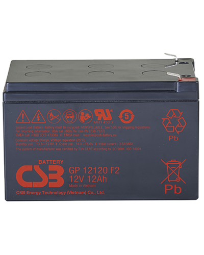 CSB GP 12120. Аккумулятор герметичный свинцово-кислотный. CSB в Ярославле