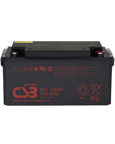 CSB GPL 12650. Аккумулятор герметичный свинцово-кислотный. CSB в Ярославле