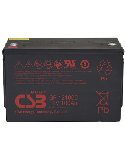 CSB GP 121000. Аккумулятор герметичный свинцово-кислотный. CSB в Ярославле